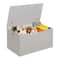 Badger Basket White Flat Bench Top Toy &#x26; Storage Box